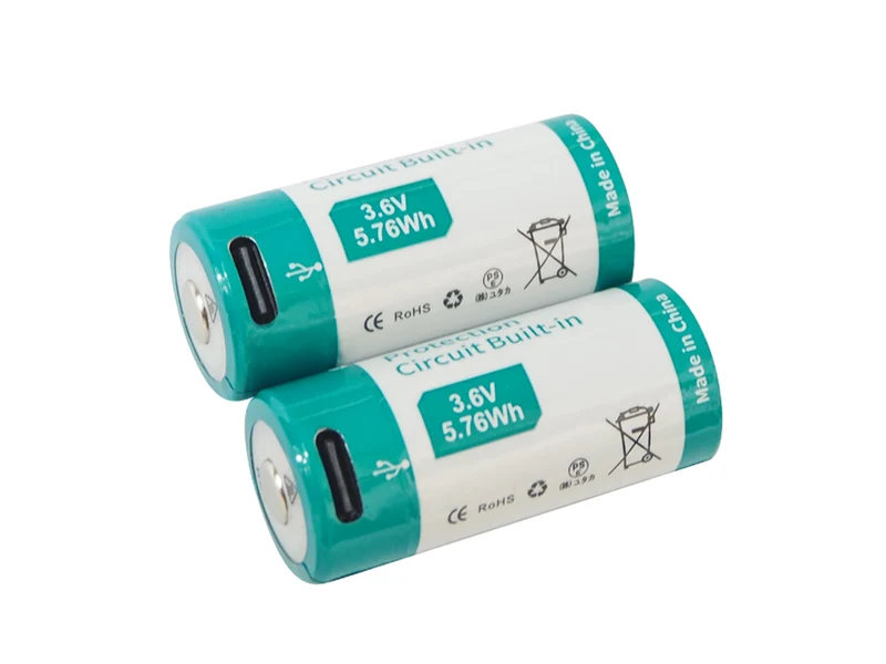 Keeppower 18350 1600mAh 3,7V Li-Ionen-Akku (Wiederaufladbar über USB-C)