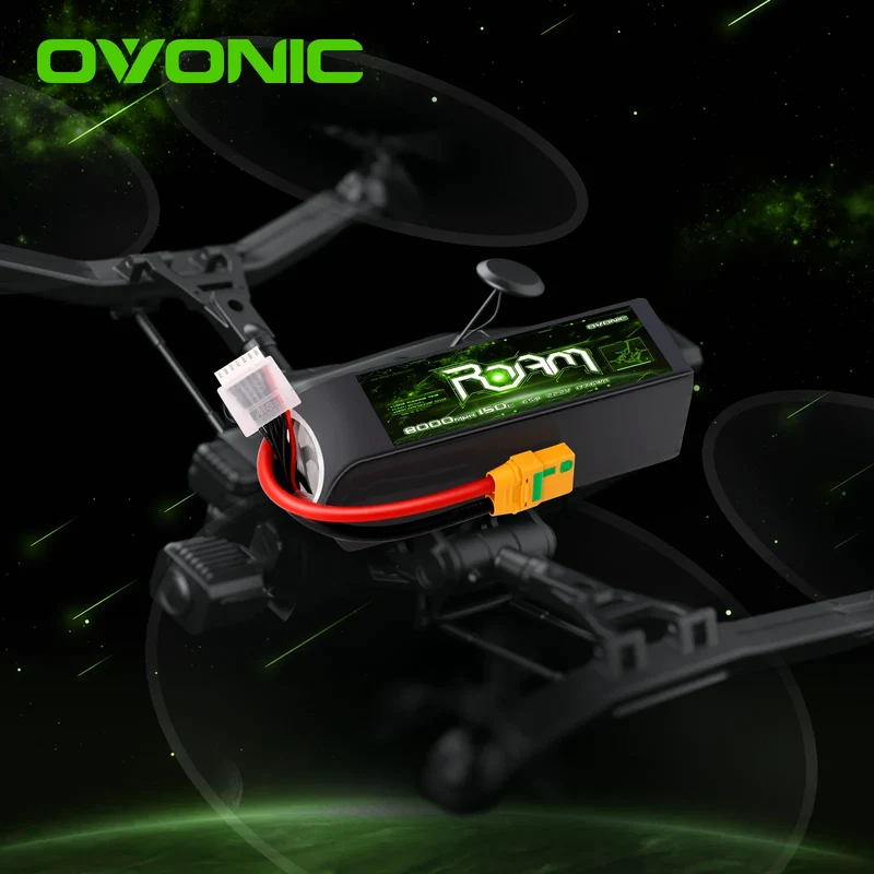 Ovonic Roam Serie 6S Lipo Akku 8000mAh 6S1P 150C 22,2V mit XT90-S