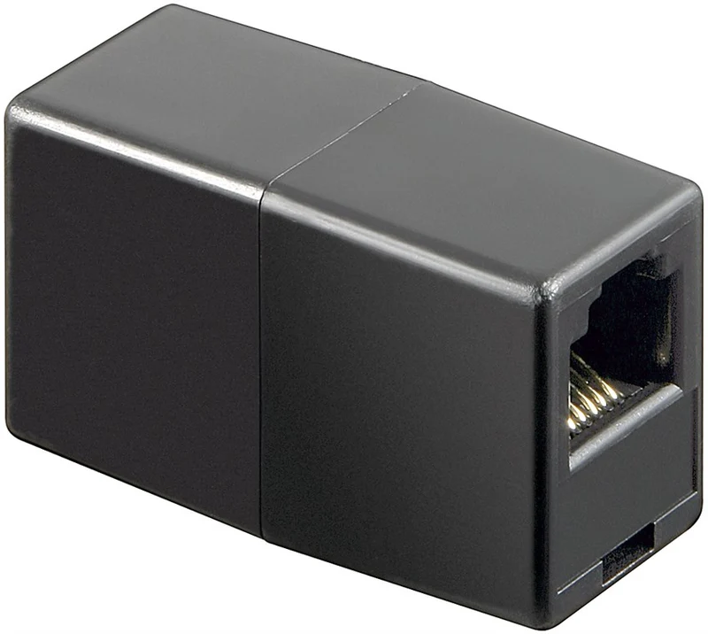 Goobay Telefon Adapter - RJ12-Buchse (6P6C) > RJ12-Buchse (6P6C)