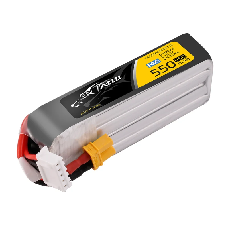 Tattu 4S 550mAh 95C 15,2V HV Lipo-Akku mit XT30-Stecker