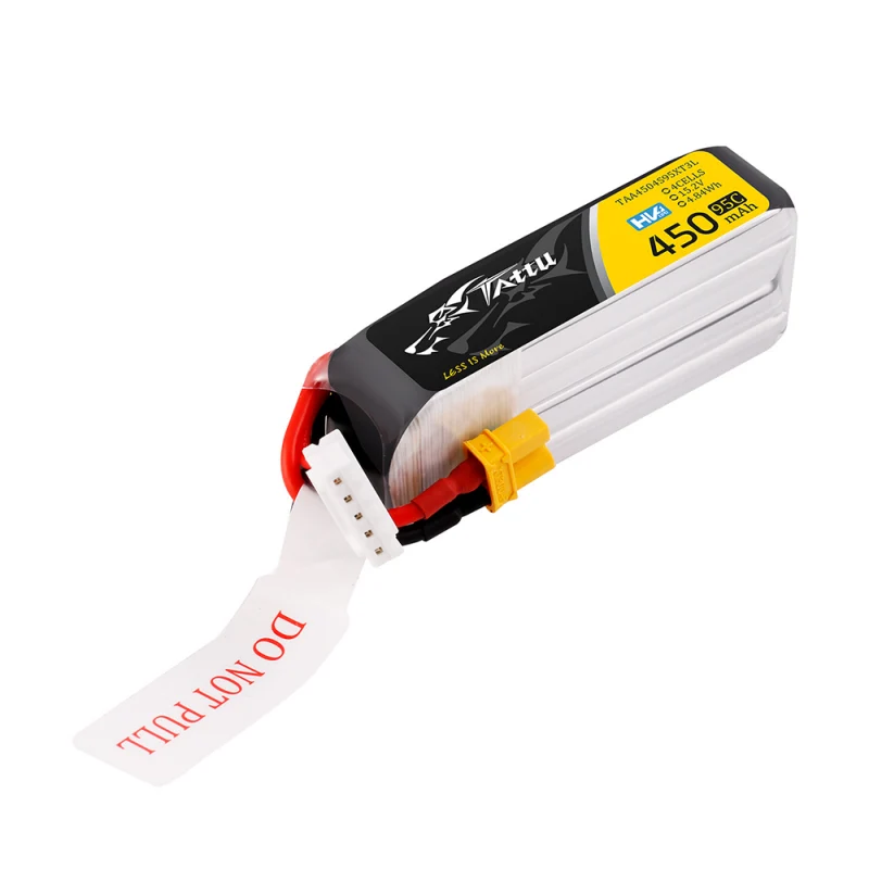 Tattu 4S 450mAh 95C 15,2V HV Lipo-Akku mit XT30-Stecker