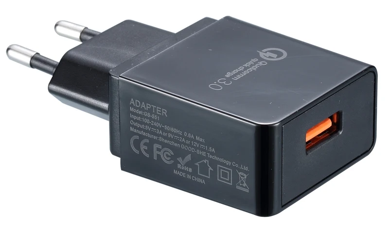 Nitecore Quick Charge 3.0 USB-Ladegerät max. 3A Ladestrom, Netzteil 230V