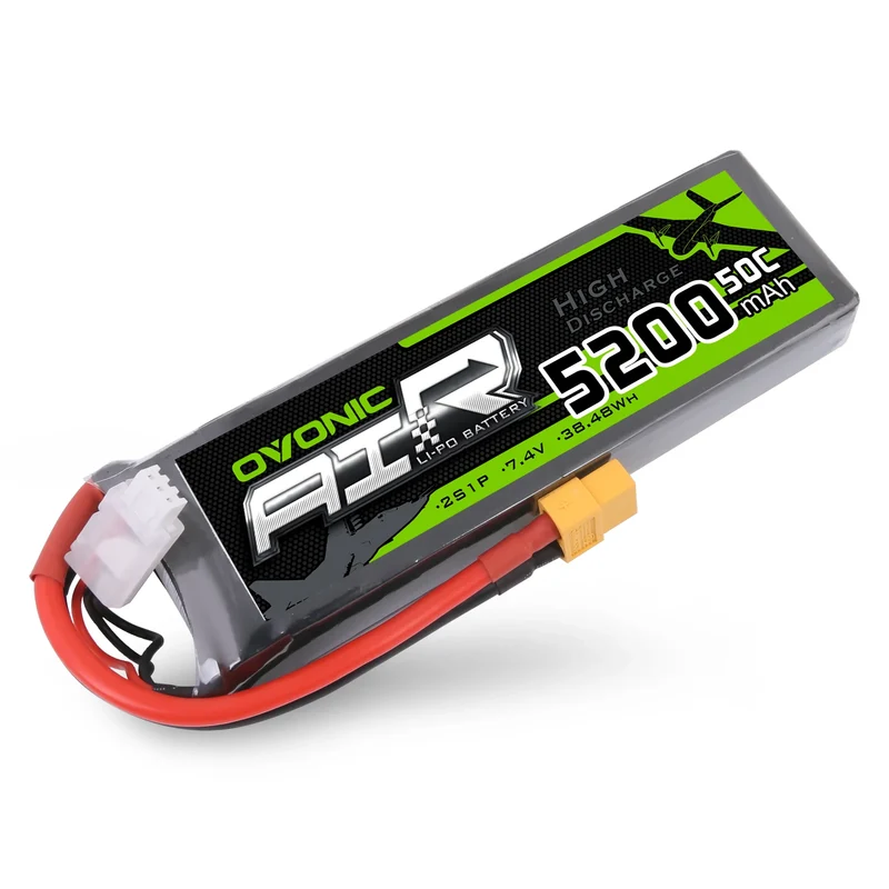 Ovonic Air 2S 5200mAh 50C 7,4V LiPo Akku mit XT60 Stecker