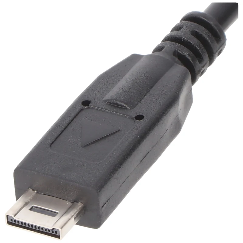 AccuCell USB-Verbindungskabel passend für die Panasonic Lumix DMC-FT1, DMC-FT2, DMC-FZ38, DMC-GH1, DMC-TZ6, DMC-TZ7, DMC-TZ10