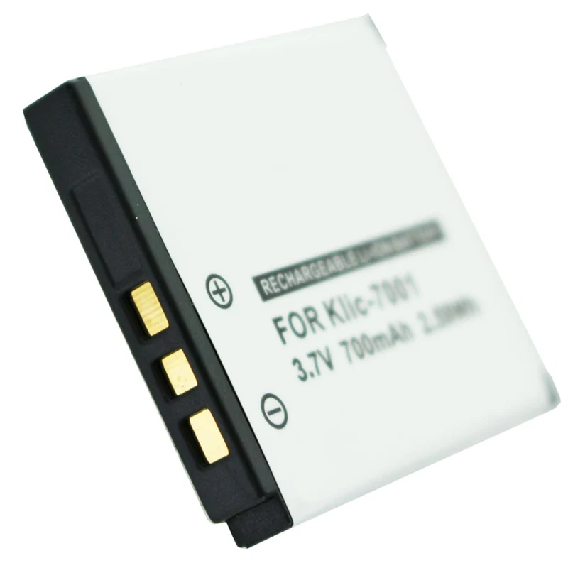 AccuCell Akku passend für Kodak Klic-7001, EasyShare V550, NP40, MEDION MD85863, 700mAh