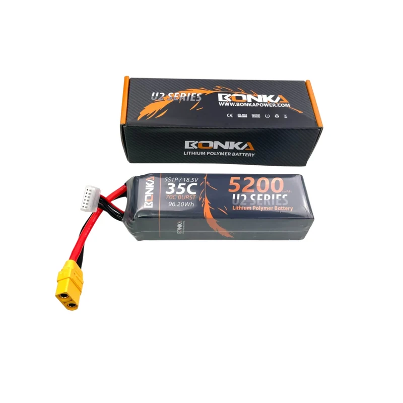 Bonka 5S 5200mAh 18,5V 5S 35C/70C XT90 Lipo Akku