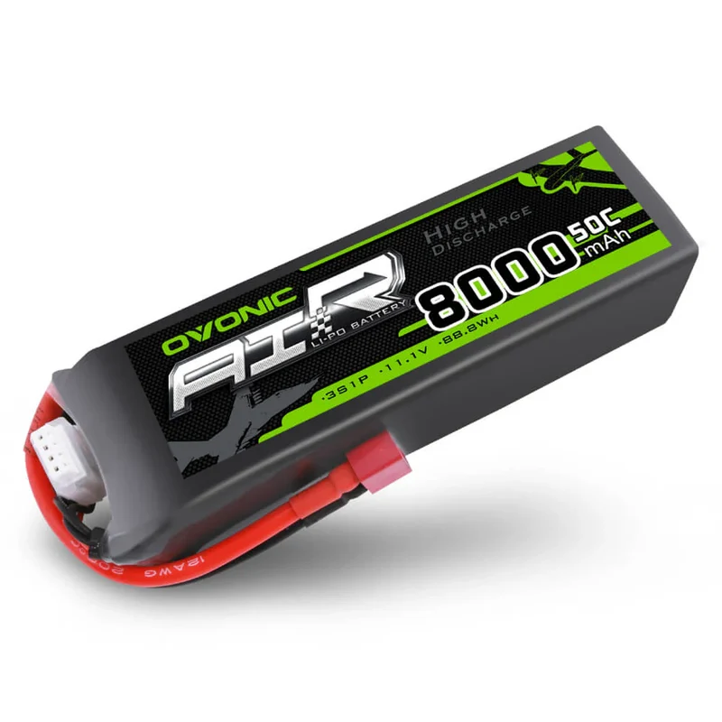 Ovonic Air 3S 8000mAh 11,1V 50C Lipo Akku mit Deans-Stecker