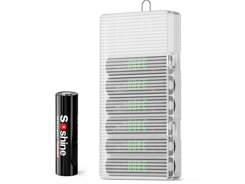 Soshine Aufbewahrungsbox für 8x 18650 Akkus SBC-24