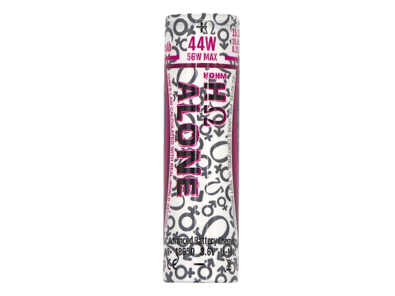 HohmTech ALONE 18650 3309mAh max. 19,6A Lithium-Ionen-Akku NMC, 3,6V - 3,7V