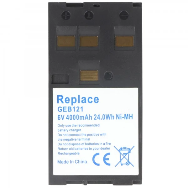 AccuCell Akku passend für den Leica GEB121 Akku GEB122, FS282 mit 4000mAh