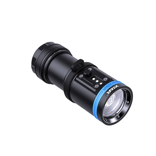 Xtar Taschenlampe D30-4000 SET mit Ladegerät und 4x 18650 Akku