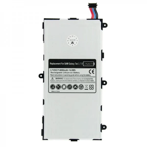 AccuCell Akku passend für Samsung Galaxy TAB 3 7.0 SM-T210 T4000E 3,7 Volt 4000mAh