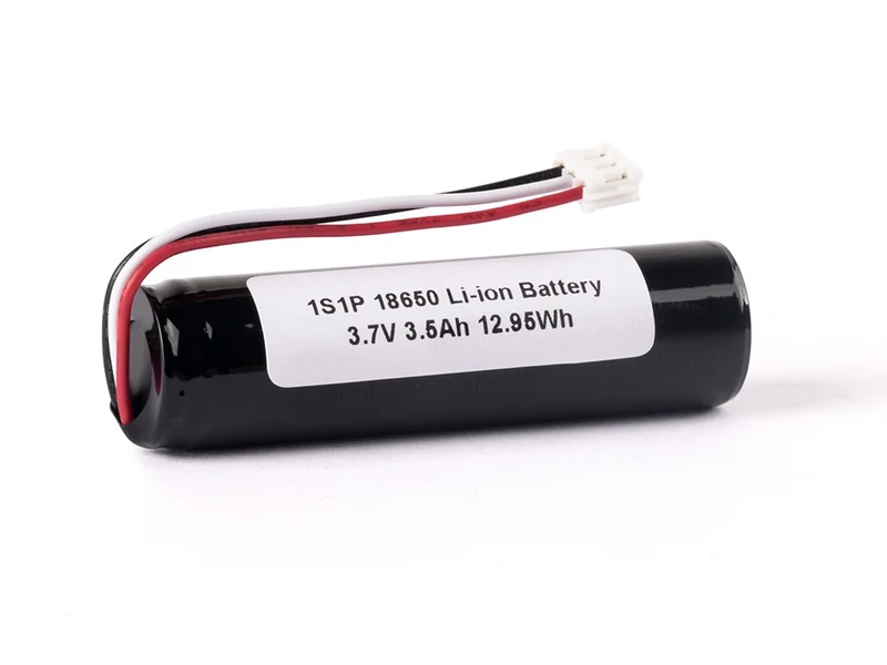 Keeppower 1S1P 18650 3,6V - 3,7V 3500mAh Li-Ion-Akku mit BMS-Schutz und Stecker
