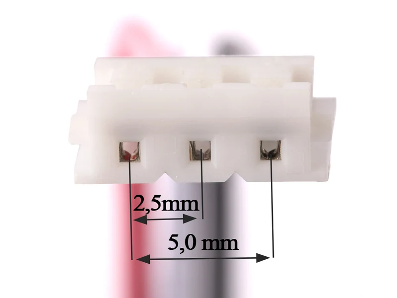 Keeppower 1S1P 18650 3,6V - 3,7V 3500mAh Li-Ion-Akku mit BMS-Schutz und Stecker