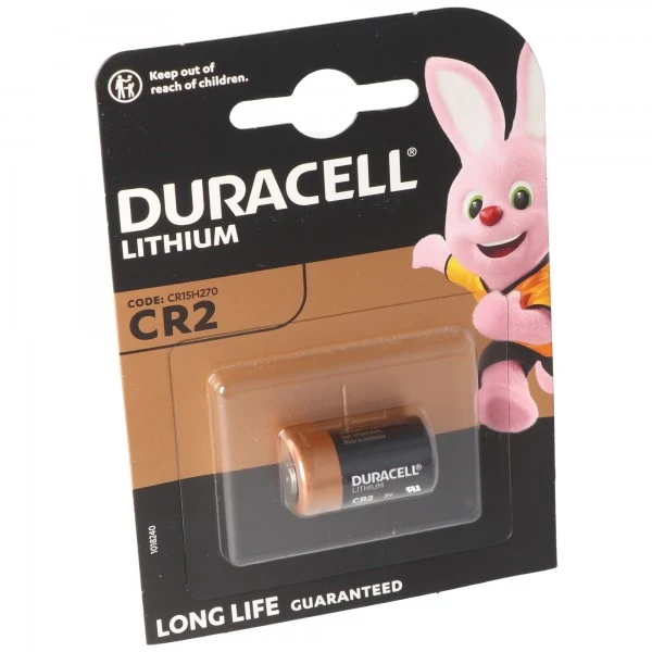 Duracell Photobatterie CR2 Lithium 3Vmax. 850mAh im 1er Blister, CR15H270