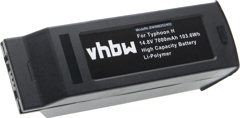AccuCell Li-Polymer-Akku - 7000mAh (14.8V) für Yuneec Typhoon H Drohne, Multicopter, Quadrocopter