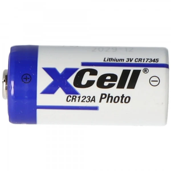 400 Stück Photobatterie CR123A Lithium Batterie 3 Volt max. 1550mAh, 34,5x17mm 19Gramm Lose Ware bulk