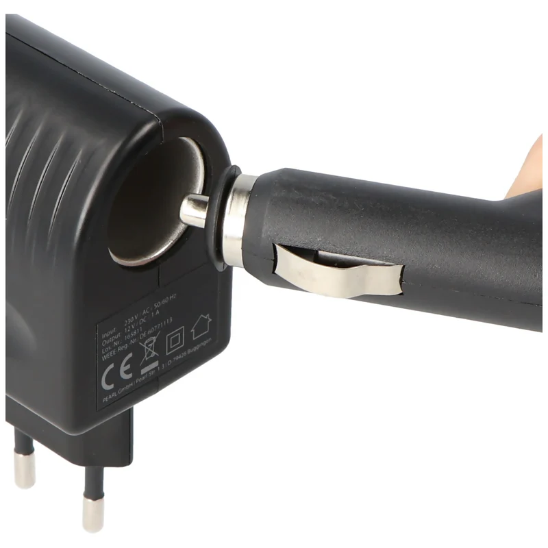AccuCell Spannungswandler AC/DC von 230 Volt Netzspannung auf 12 Volt Spannung