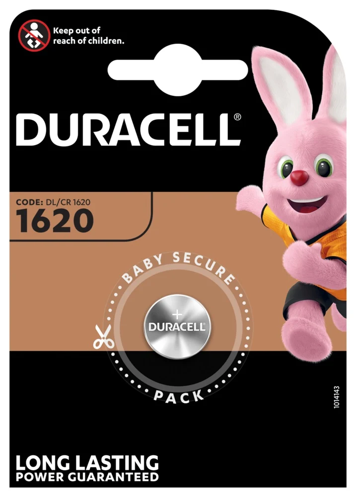 Duracell Lithium-Batterie 1620 - 3V - DL1620/CR1620