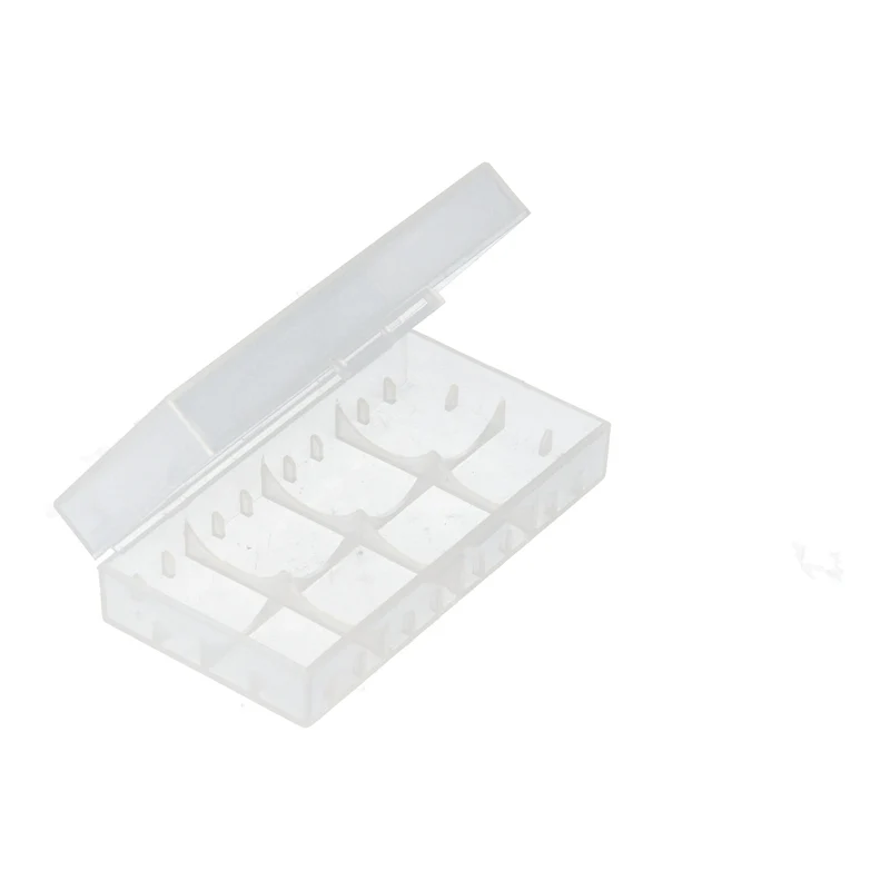 AccuCell Universal AccuSafe Aufbewahrungsbox für 1 bis zu 2 Stück 18650 Li-Ion Akku