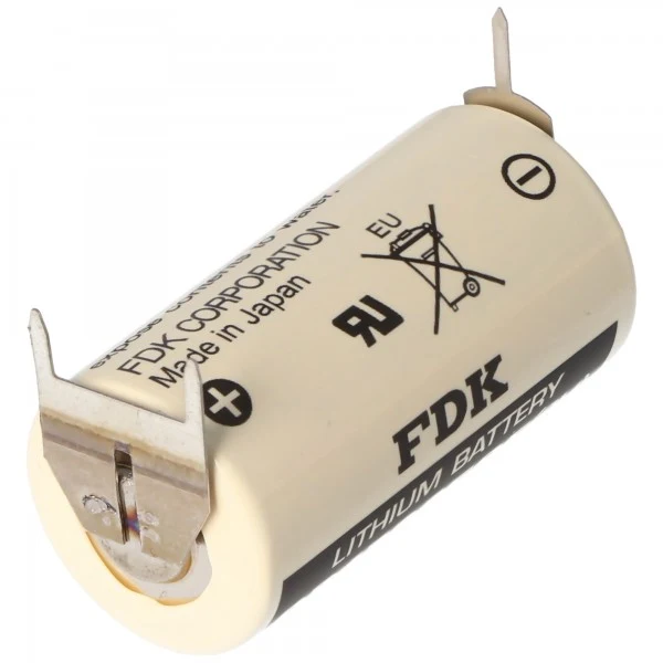 Sanyo CR17335 3V 1800mAh SE Size 2/3A 3er Print Lötfahnen Lithium Batterie