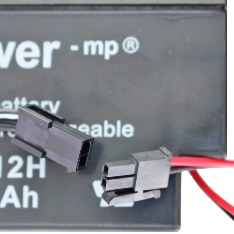 Ladegerät inklusive 1 Akku passend für den Multipower Bleiakku MP0.8-12H Heim und Haus