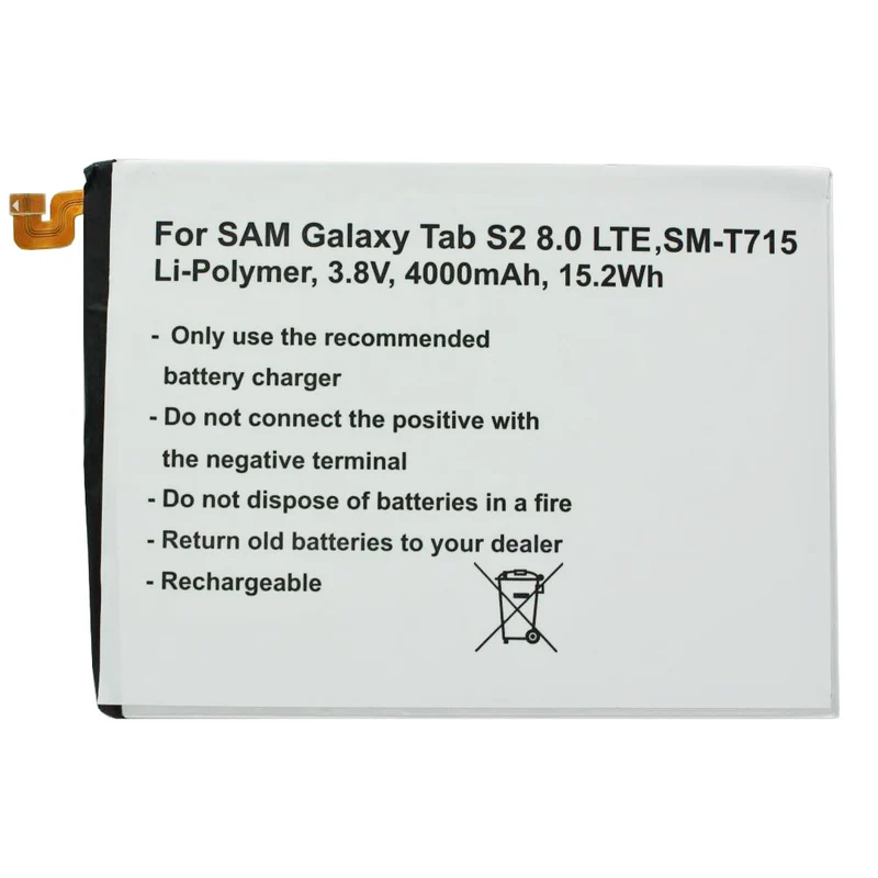 AccuCell EB-BT710ABE Akku passend für Samsung Galaxy Tab 2 8.0