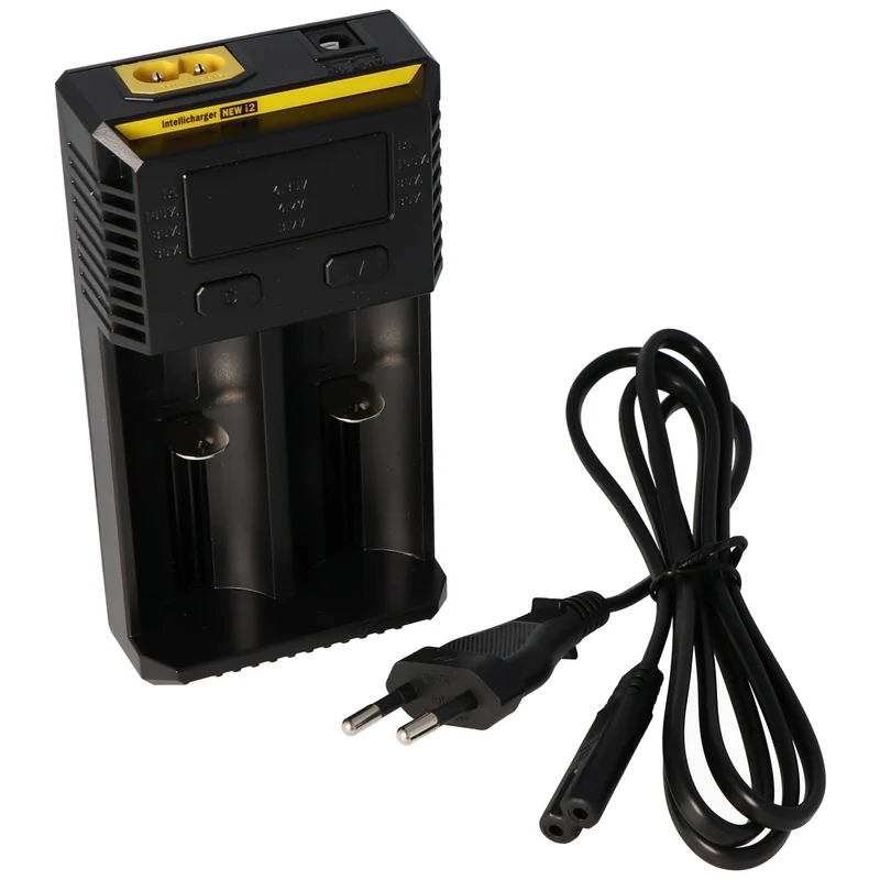 Nitecore Ladegerät Intellicharge NEW i2 mit 2 Ladeschächten NC-i2