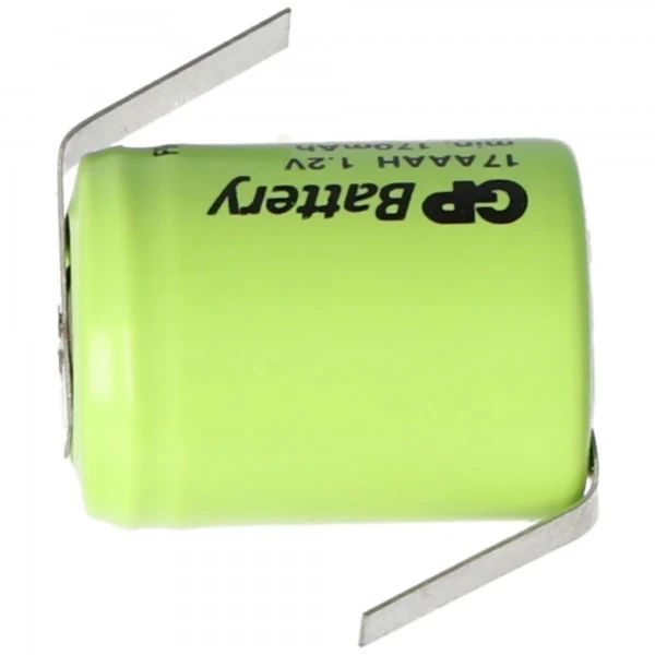 GP 1/3AAA NiMH Akku Size 1/3 AAA 170mAh mit Lötfahne in Z-Form