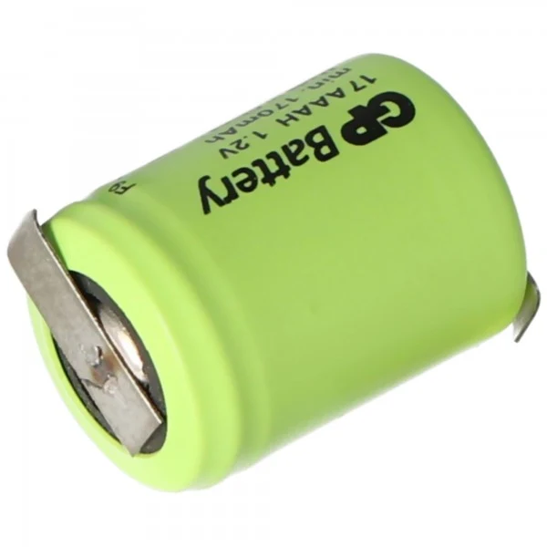 GP Batteries KAN 1/3AAA Micro 1,2 Volt 170mAh NiMH mit Lötfahne Z-Form