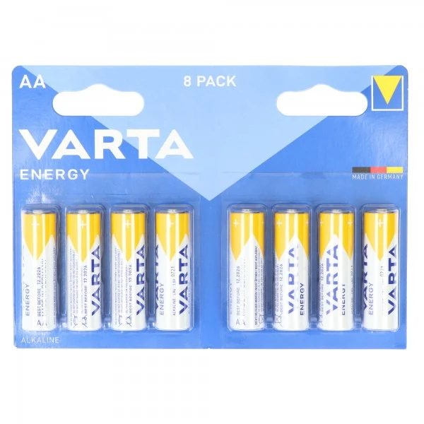 Varta Energy Batterie Alkaline Mignon AA LR06 1,5V 8er Pack