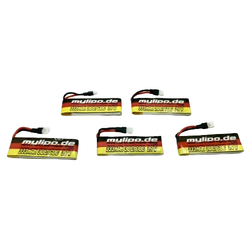 Mylipo Lipo 333mAh 3,7V 30C / 60C Walkera Graupner Stecker (5 St. )