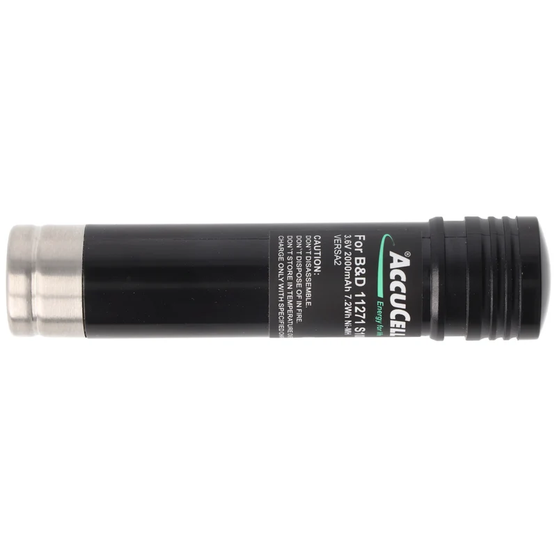 AccuCell Akku passend für Black & Decker VersaPak VP100 2er NiMH 2100mAh