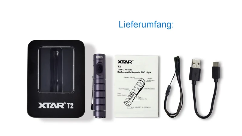 Xtar EDC LIGHT MINI T2 Taschenlampe