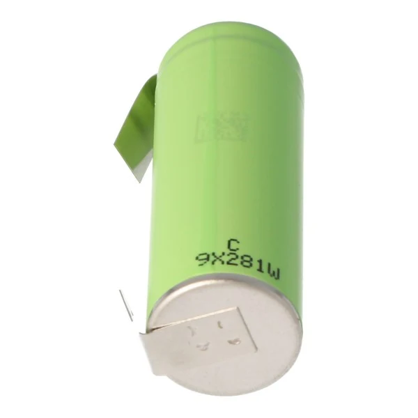 Panasonic NCR18500A 2040mAh 3,6V - 3,7V mit Lötfahne U