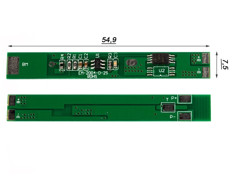 2S PCB/PCM - Keeppower XZD-2004 (Schutzelektronik) 2 MOS