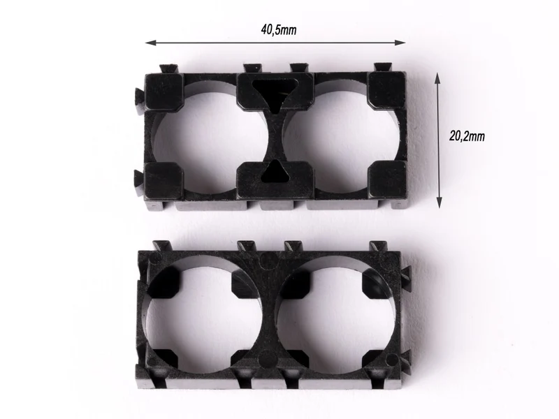 Keeppower Abstandshalter für zwei Zellen 18 mm Durchmesser