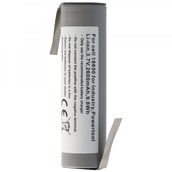 AccuCell Akku passend für Bosch IXO Akkuschrauber 3,6V Li-Ion Akku 67x18,2mm
