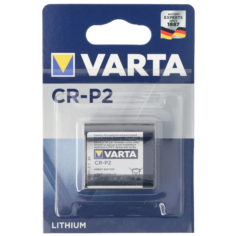 Varta Batterie passend für Keramag Geberit Lithium 6V Batterietyp 577230, 577500, 599171000