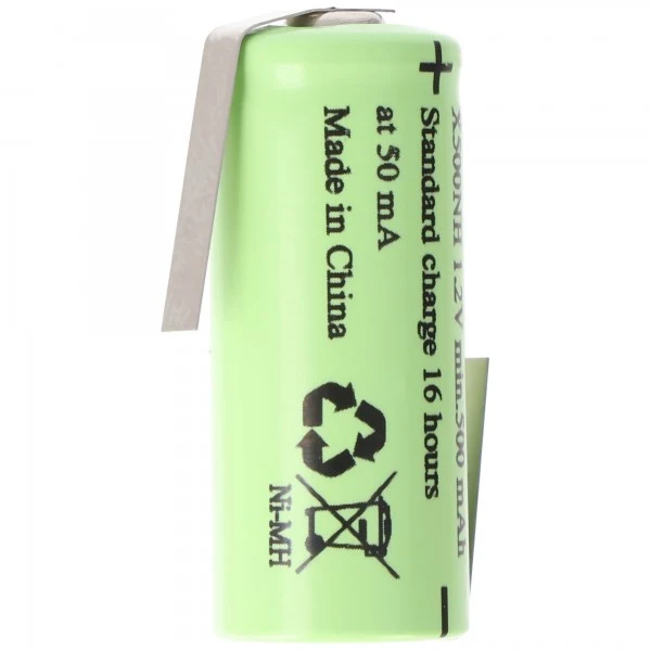 AccuCell GP Lady Akku GP 50NH, LR1, Size N NiMH Akku 500mAh mit Lötfahne in Z-Form