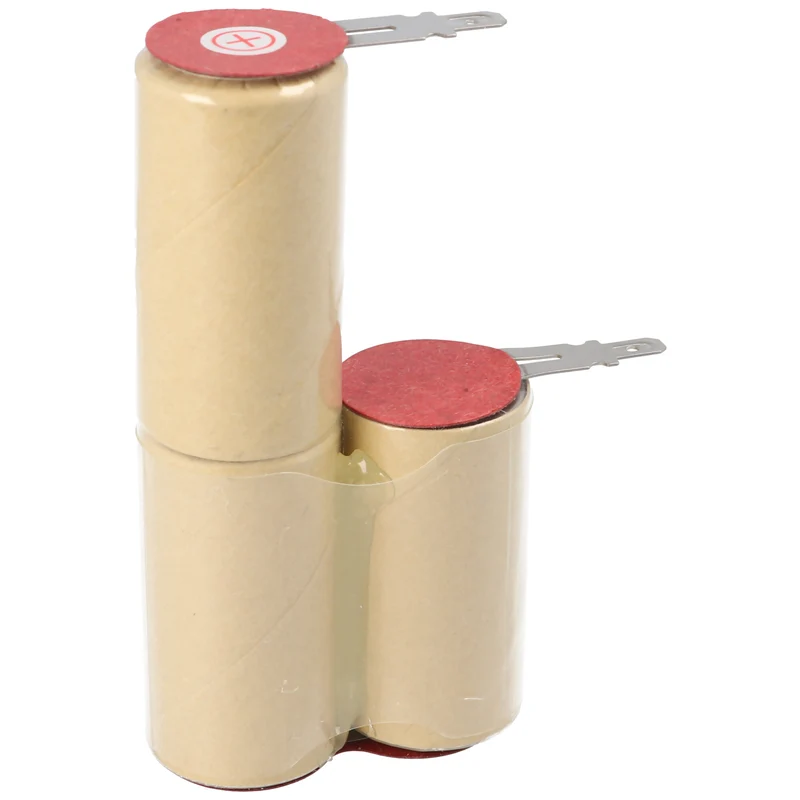 AccuCell 2000mAh NiMH Akku passend für Kenwood FG155 Käsereibe Akku mit 4,8mm Faston Steckkontakten