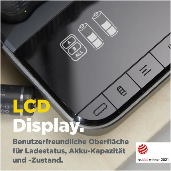 USB-Modell Ladegerät GP P461 Pro-Line 4 x ReCyko Pro AA 2000 mAh USB Dockingstation