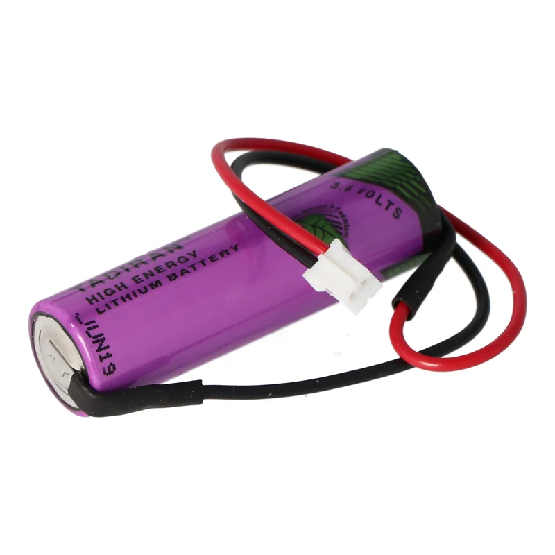 AccuCell Ersatzbatterie passend für die Testo Datenlogger 175-T1 Batterie mit Kabel und Stecker