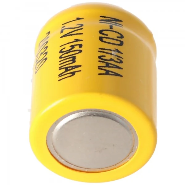 AccuCell für Sanyo N-110AA Akku NiCd 1/3 AA Mignon Flat Top 1,2V 150mAh