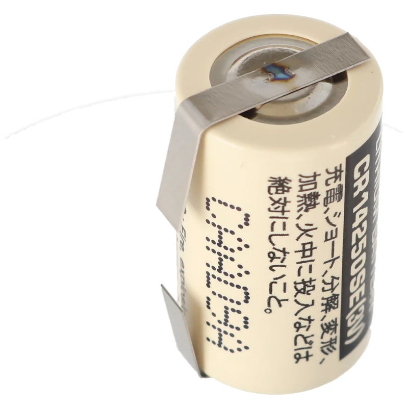 Sanyo CR14250 SE 1/2AA IEC CR14250 3V 850mAh U-Lötfahne Lithium Batterie