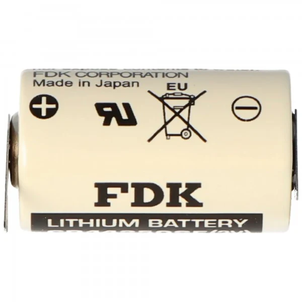 Sanyo CR14250 SE 1/2AA IEC CR14250 3V 850mAh 3er Print Lithium Batterie