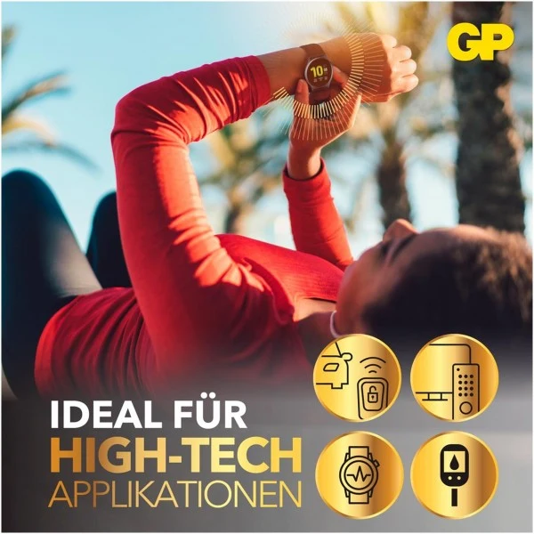 CR2025 GP Lithium Knopfzelle 3V 5 Stück