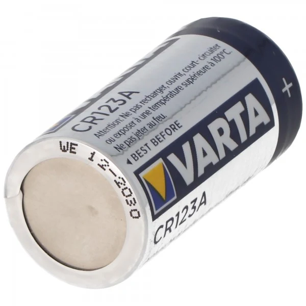 Varta CR123A Batterie passend für ABUS FU2998 Danalock Motorschloss V3