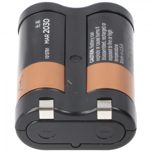 Duracell Photobatterie 2CR5 Ultra Lithium 6 Volt mit 1400mAh 1er Blister