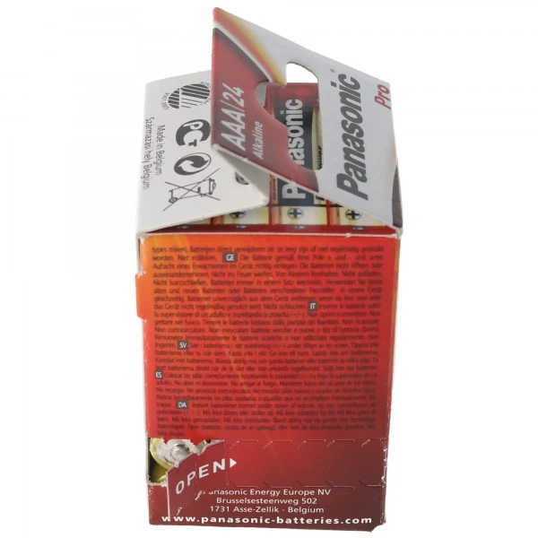Panasonic Pro Power Micro / AAA / LR03 Batterien im 24er Pack